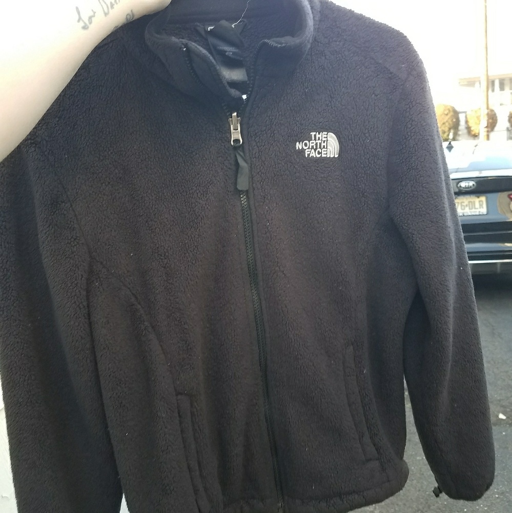 Used north face fleece jacket